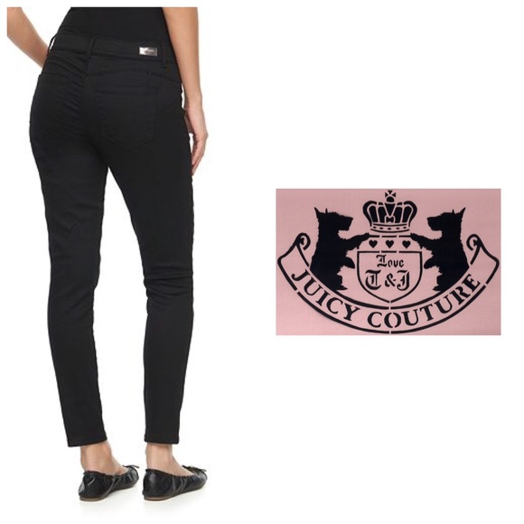 Juicy Couture Denim - SOLD Juicy Couture Womens Black Skinny Jeans Sz 4